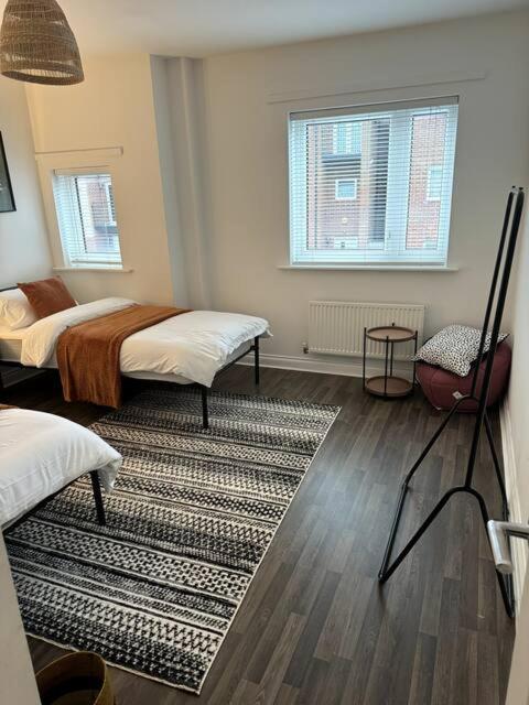 Modern Twin Room Near Ancoats & Etihad Stadium Manchester Exterior photo